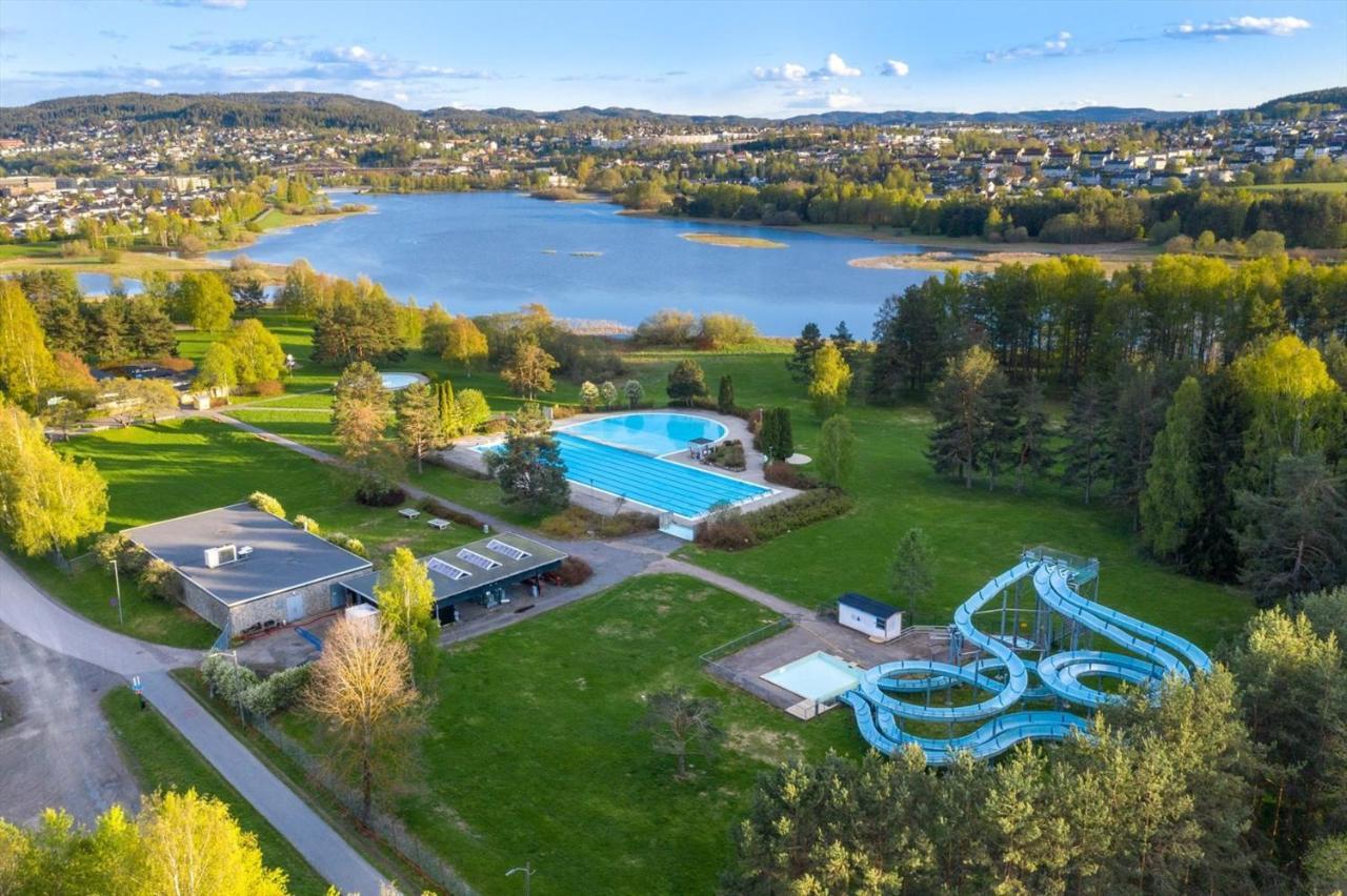 Sentral moderne leilighet Lillestrøm Buitenkant foto