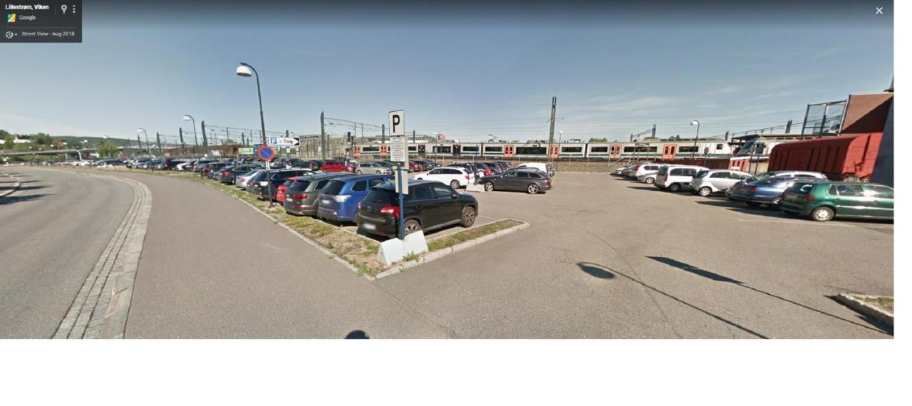 Sentral moderne leilighet Lillestrøm Buitenkant foto