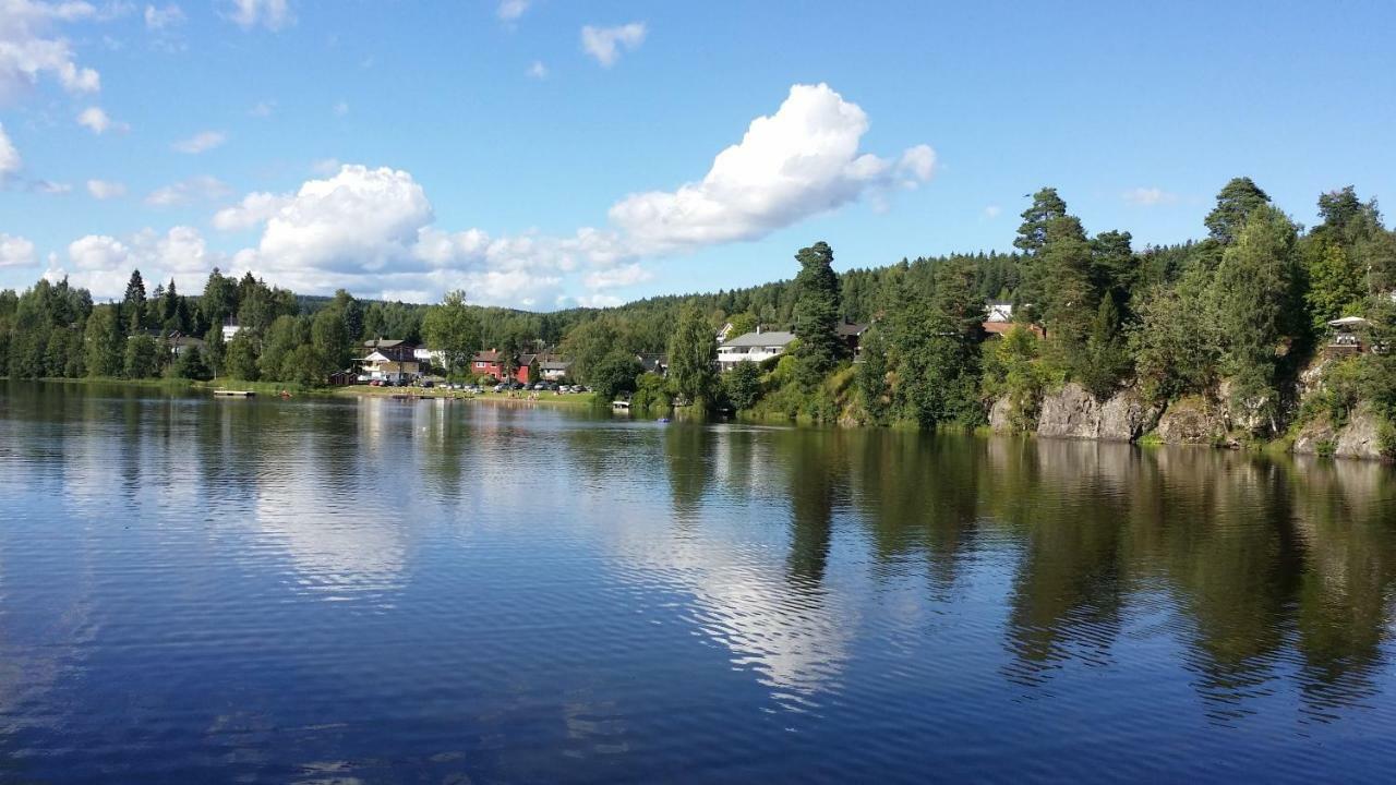Sentral moderne leilighet Lillestrøm Buitenkant foto
