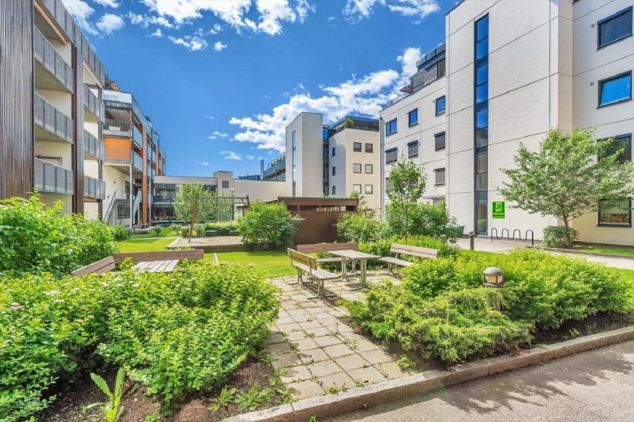 Sentral moderne leilighet Lillestrøm Buitenkant foto