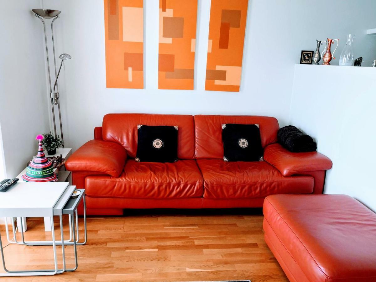 Sentral moderne leilighet Lillestrøm Buitenkant foto